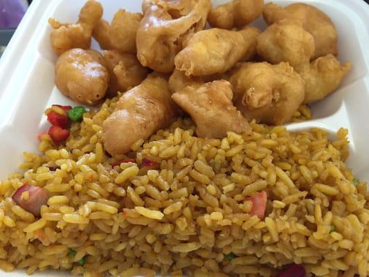 Sweet and sour chicken