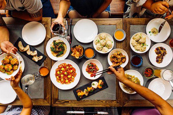 nepali style dumplings. we have chicken, pork & vegan options. we have moved from our blackstone location to cattle call bar location.