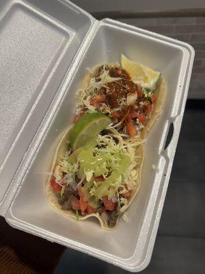 Carne asada tacos