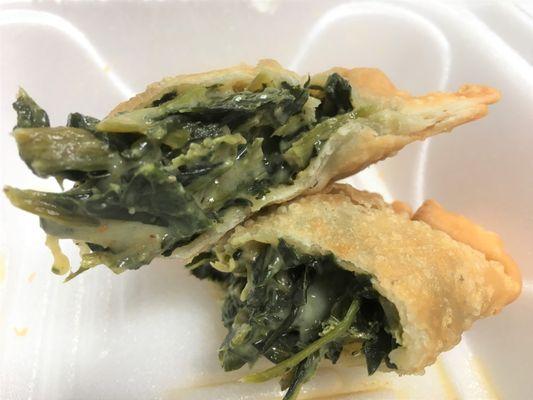 Spinach and Cheese Empanada