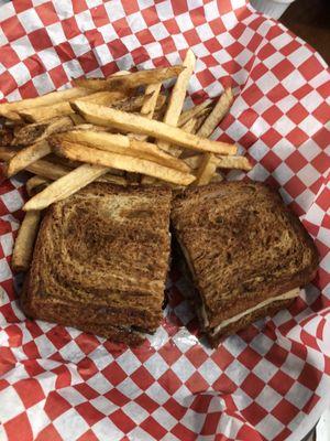 Patty Melt on Rye.