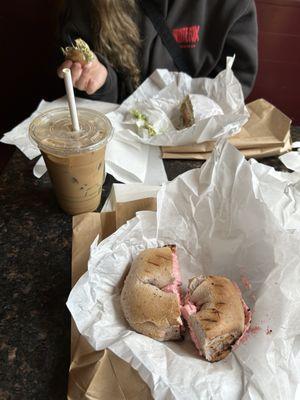 Bagels with Cream Cheese