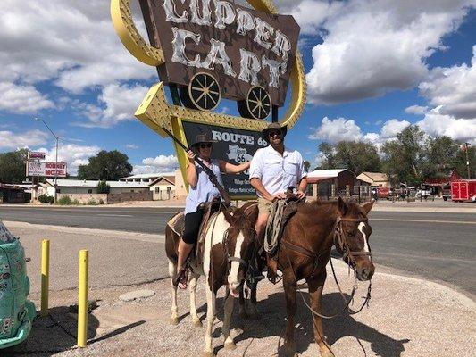 Route 66 the old way.