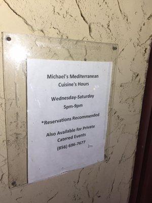 Michael’s Mediterranean Cuisine