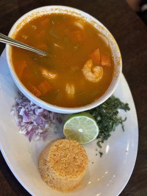 Shrimp soup