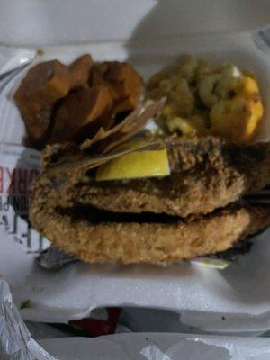 Fried Snapper Dinner