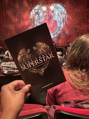 Seeing Jesus Christ Superstar from center orchestra! Great seats!