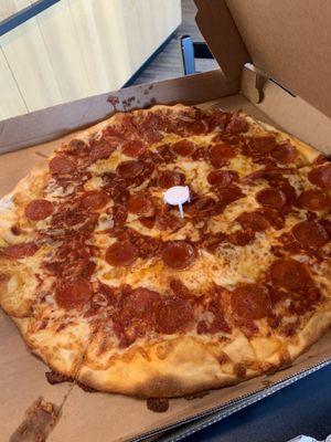 Pepperoni pizza