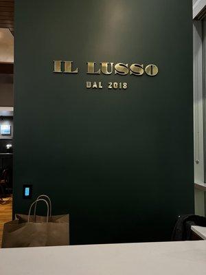 Restaurant sign