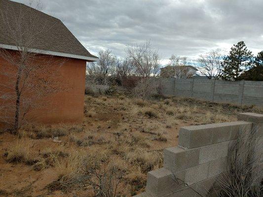 Landscape Maintenance for a customer in Rio Rancho