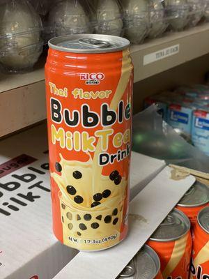 Canned Bubble Thai Tea Milk Tea