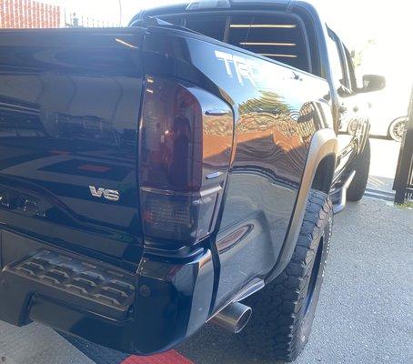 Medium taillight tint on a Tacoma