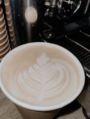 MAPLE BOURBON LATTE all syrups are housemade