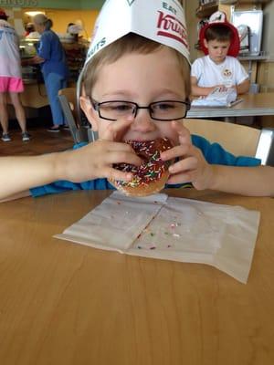 "I just NEED a sprinkle doughnut" Three year olds have needs, okay?