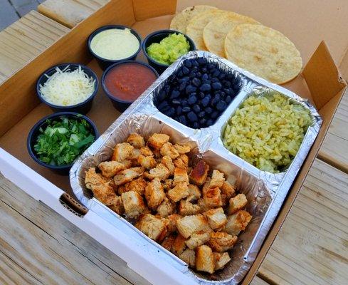 Grilled Chicken Personal Taco Box