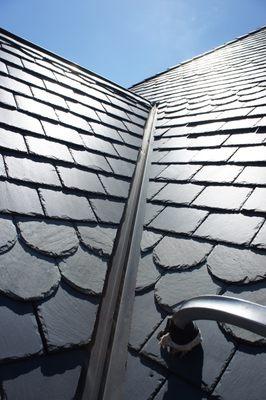 We are slate roofing specialists. Your historic homes are in good hands.
 
 Call Randy: 443-807-3093