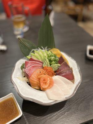 Sashimi salad