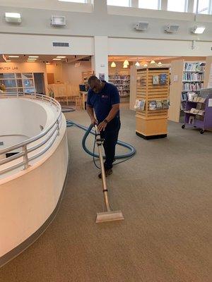 Commercial Carpet cleaning Library