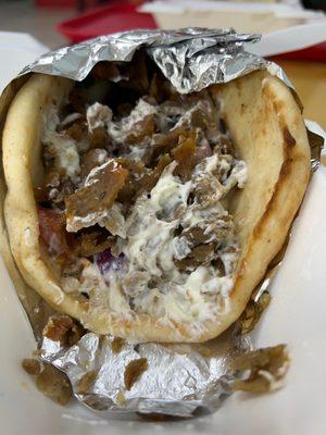 Gyro in a wrap