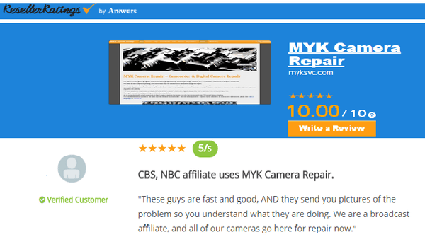 MYK Camera Repair