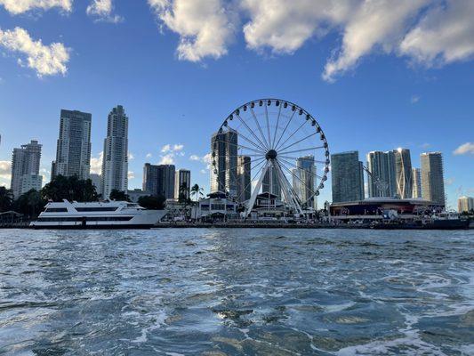 Skyline from the boat