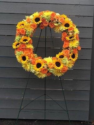 Celebration of Life Wreath in any color you wish!