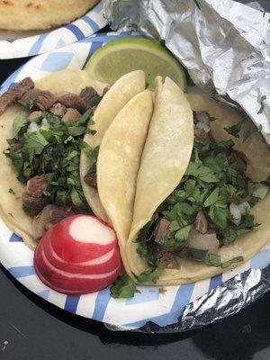 Lengua Tacos.