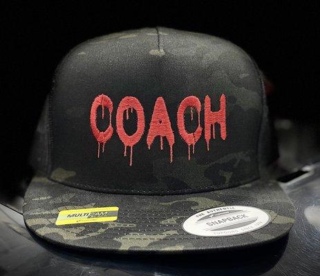 Coach Hat - Custom