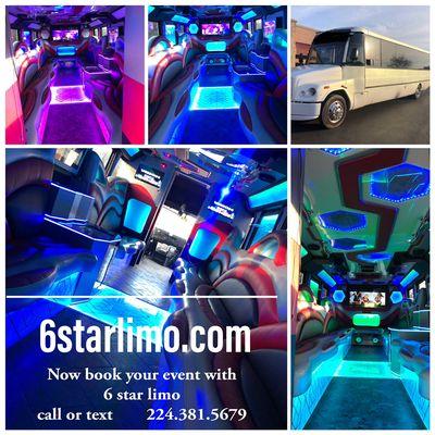 Now we offering 28 passenger party bus