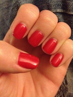 $25 for gel manicure :)