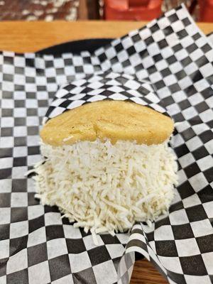 Arepa with cheese