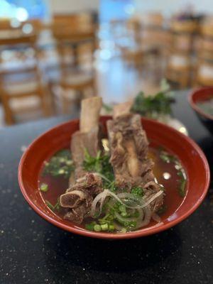 Pho Bo with ribs (Beef Ribs)