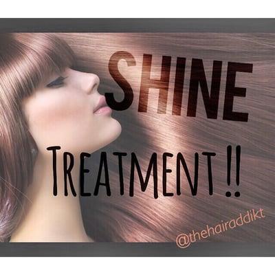 Come in to modern luxe salon and ask for me! Receive one free shine treatment with any color service!