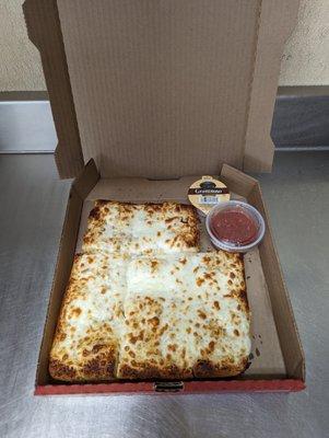 Cheesy breadsticks