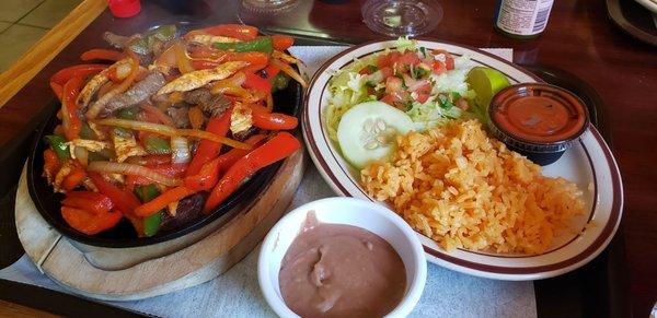 Fajita Mix (steak and chicken)