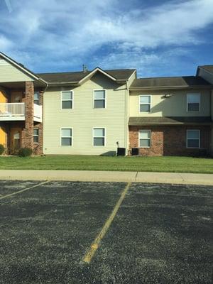 Checking out the local apartments in Marion, Indiana.