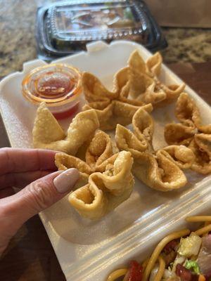 6 Fried Crab Puffs