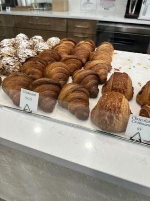 Croissant selection