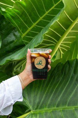 The classic Da Kine - black cold brew coffee