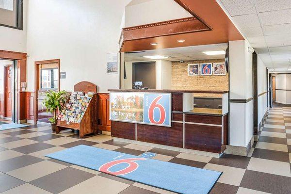 Motel Levittown Bensalem lobby