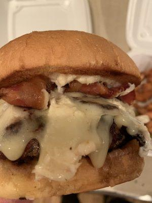 Mushroom Swiss Burger