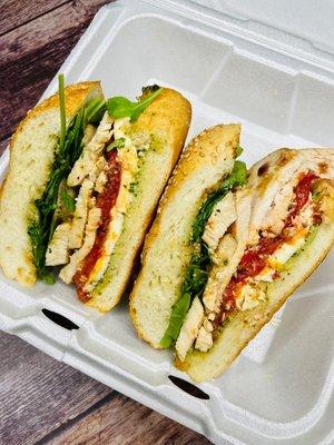 Chicken Italiano sandwich