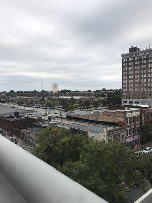 Rooftop view