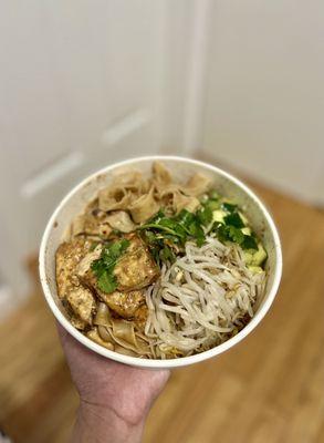 furu sesame noodles with griddled tofu ($13)