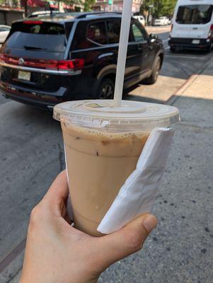 When NYC is hot and humid - this iced coffee is the best!!