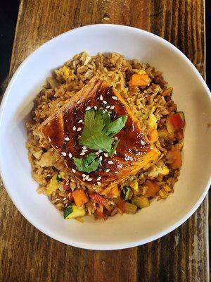 Salmon (temporary) Fried Rice