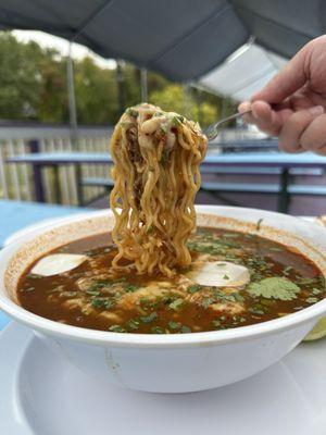 Birria ramen