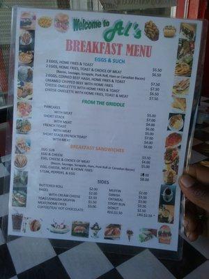 Breakfast Menu