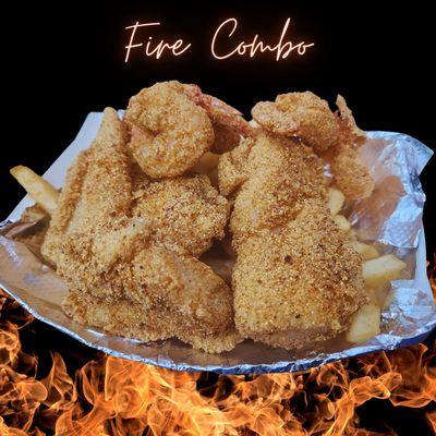 Fire Combo (Fish & Shrimp)