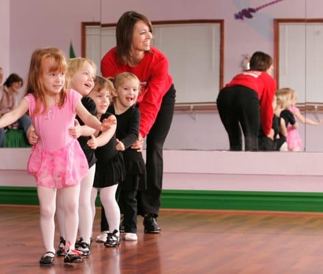 Fun in dance class